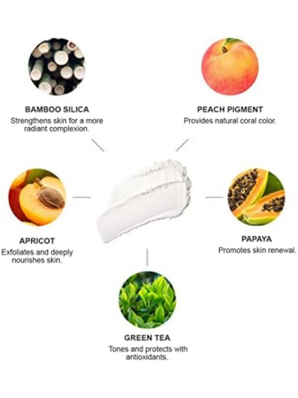 100% Pure Bamboo Blur Powder - Tinted Mattifying Setting Powder, Translucent - Picture 3 of 7
